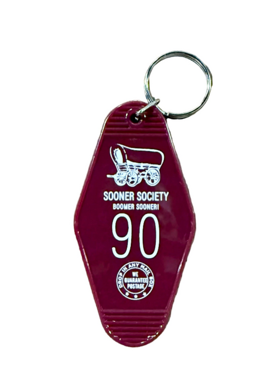 Vintage Oklahoma Motel Key Tags