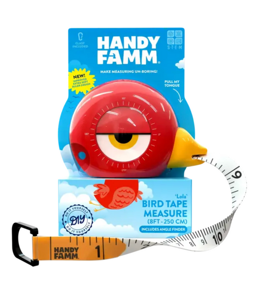 HandyFamm Bird 3-in-1 Tape Measure