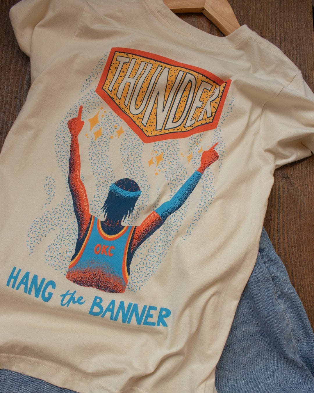 Thunder Hang the Banner Tshirt
