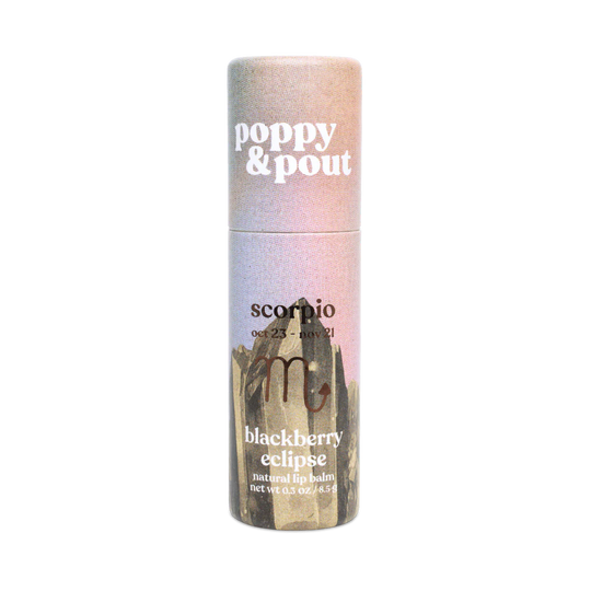 Scorpio Zodiac Lip Balm - Blackberry Eclipse